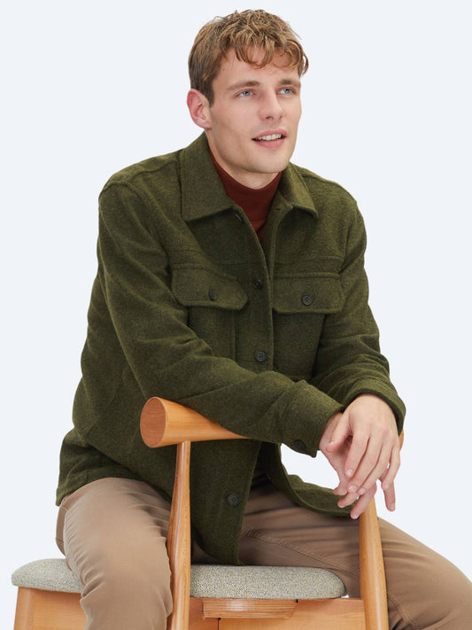 Khaki Überhemd
