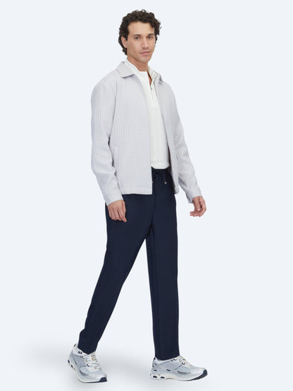 Grau Overshirt
