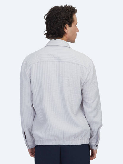 Grau Overshirt