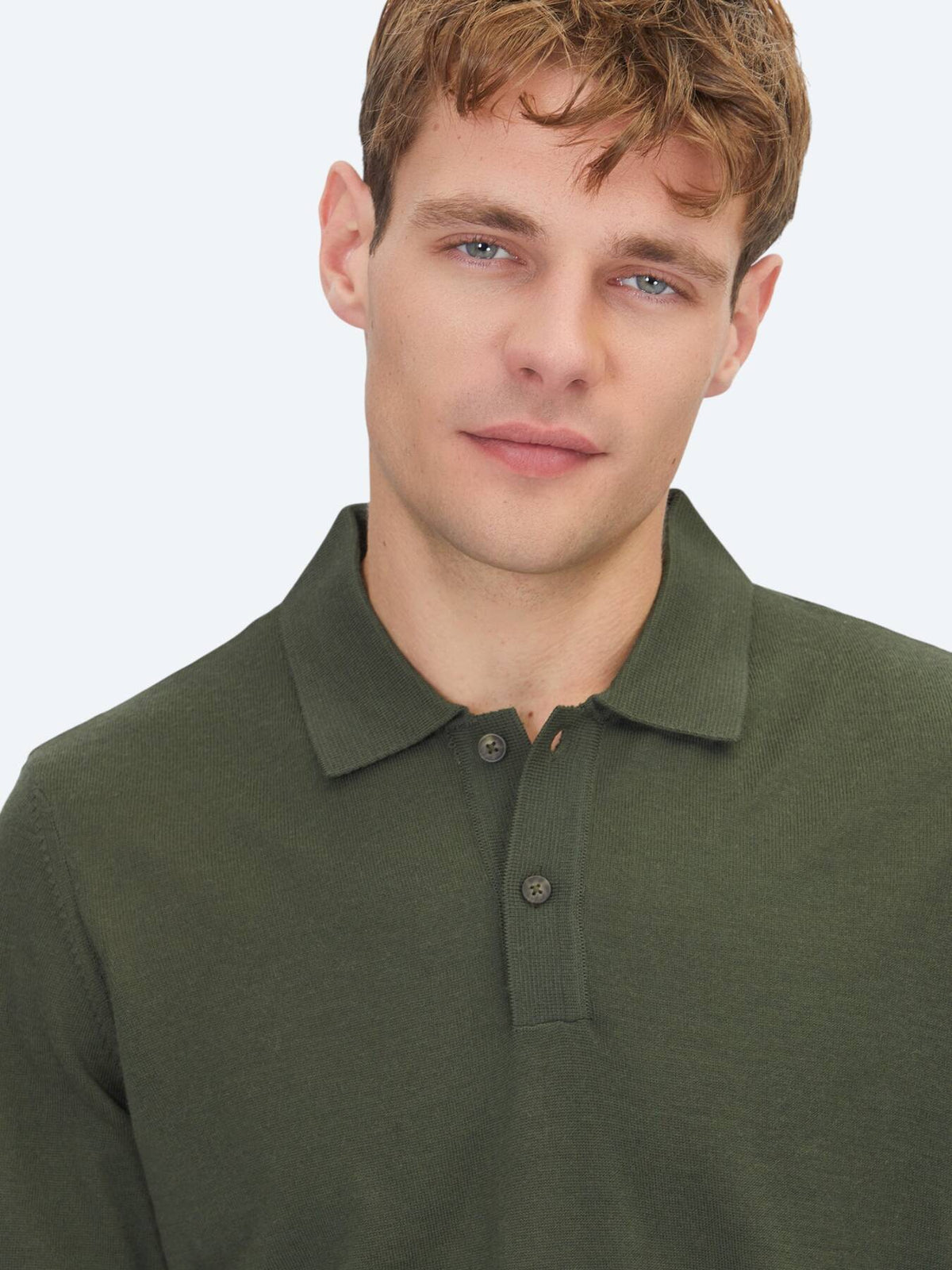 Khaki Strickpullover