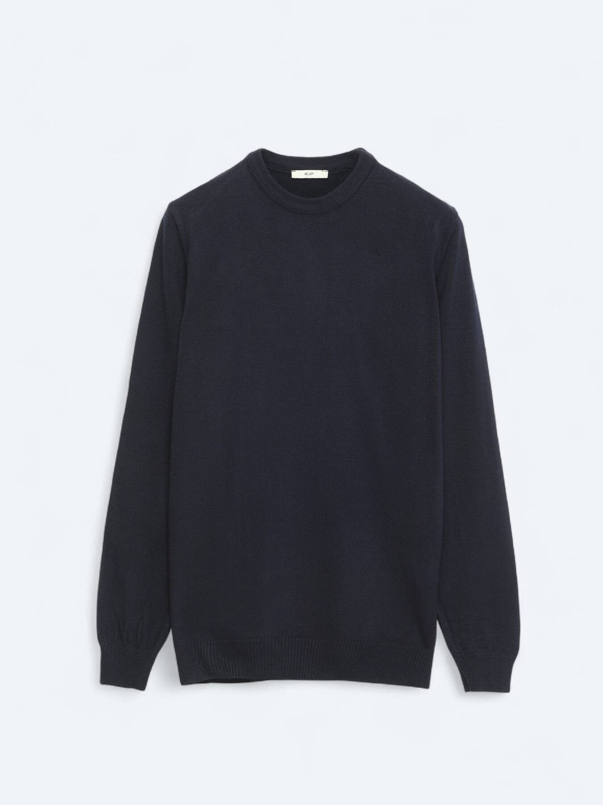 Marineblauer Strickpullover