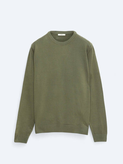 Khaki Strickpullover