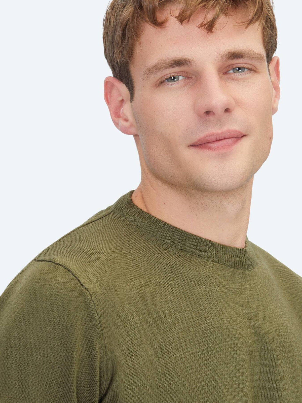 Khaki Strickpullover