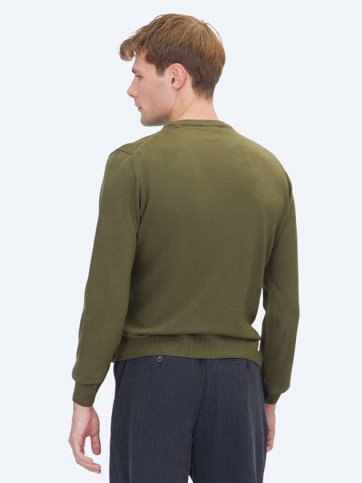 Khaki Strickpullover