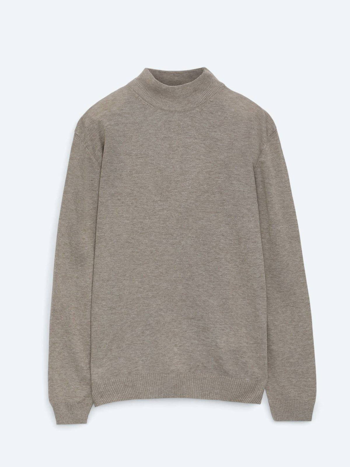 Beige Strickpullover