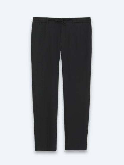 Schwarze Jogginghose mit Webmuster
