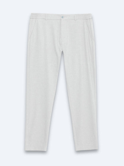 Grau Gewebte Jogginghose Casual Fit