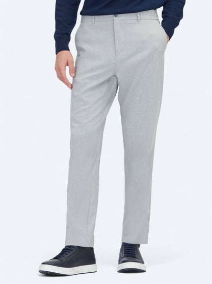 Grau Gewebte Jogginghose Casual Fit