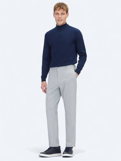 Grau Gewebte Jogginghose Casual Fit