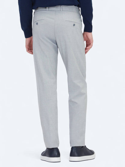 Grau Gewebte Jogginghose Casual Fit
