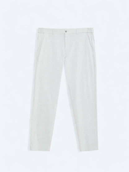 Grau Gewebte Jogginghose Casual Fit
