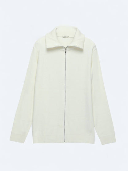 Ecru Strickjacke