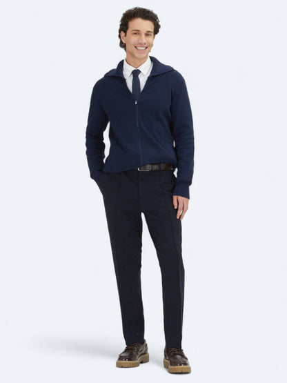 Marineblauer Cardigan