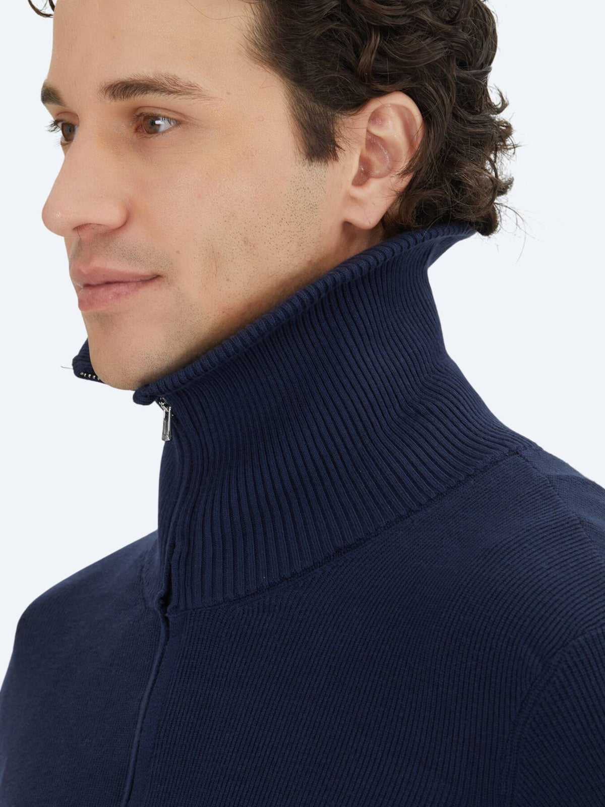 Marineblauer Cardigan