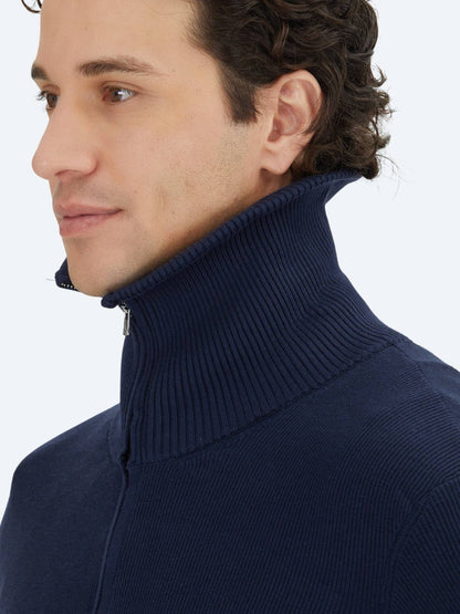 Marineblauer Cardigan
