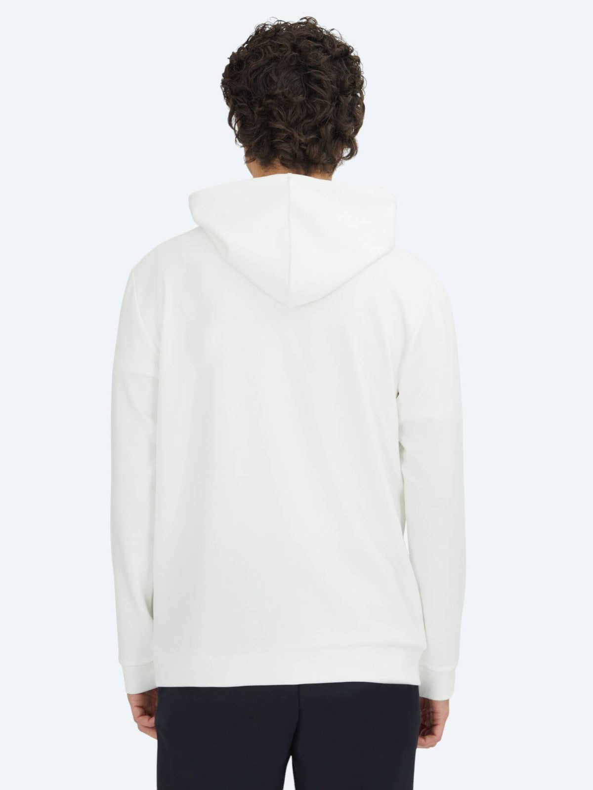 Ecru Kapuzen-Sweatshirt