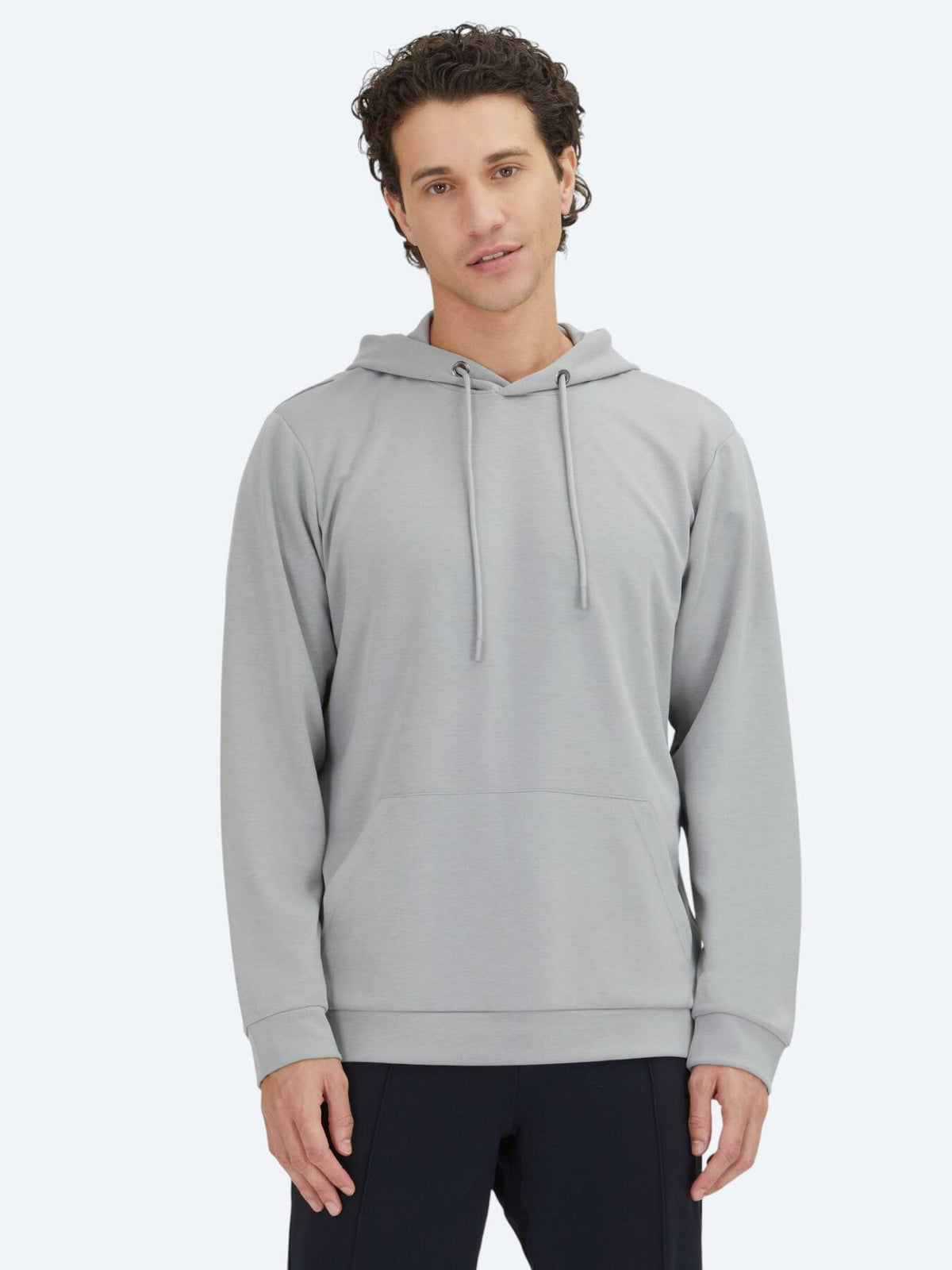 Grau Kapuzenpullover