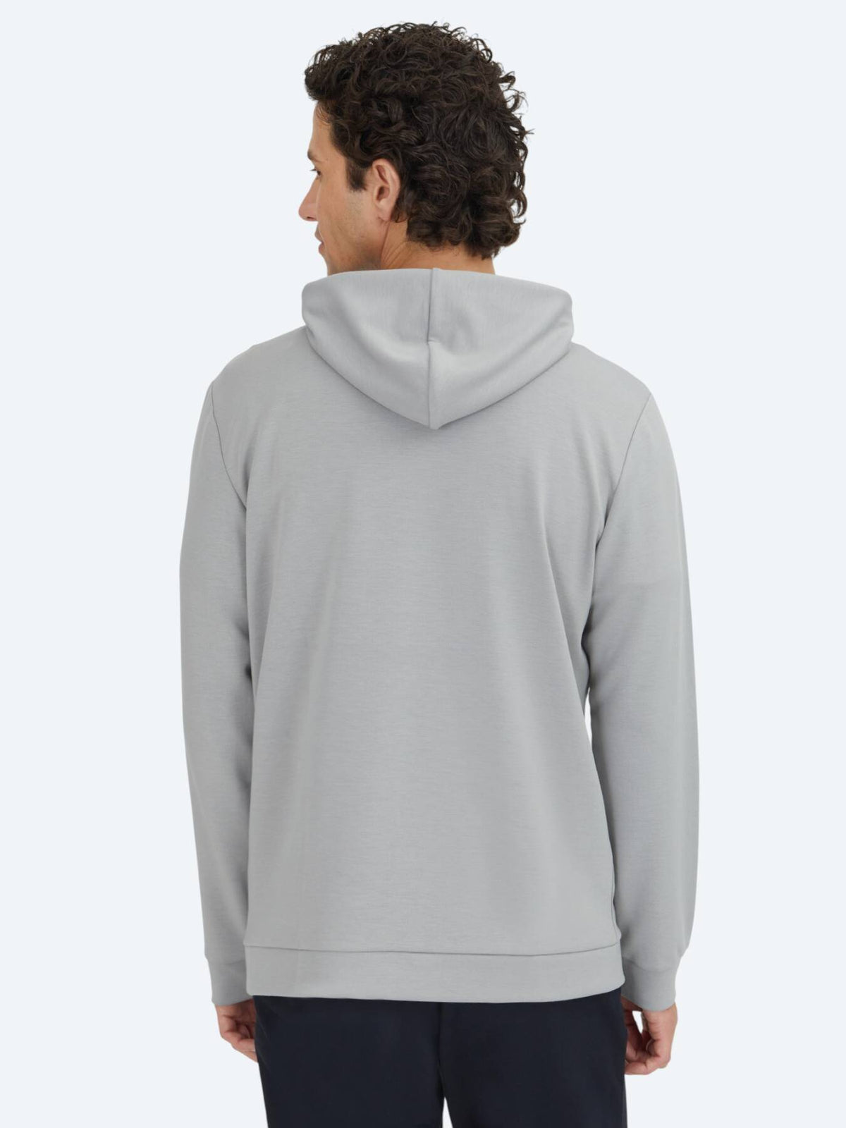 Grau Kapuzenpullover