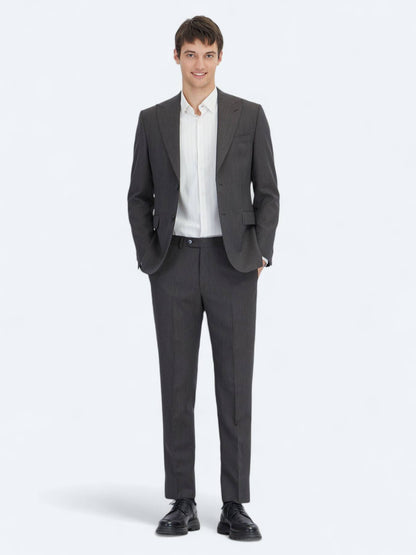 Hartkohle Modern Fit Wollmischanzug