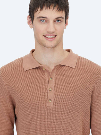 Lachs Strickpullover