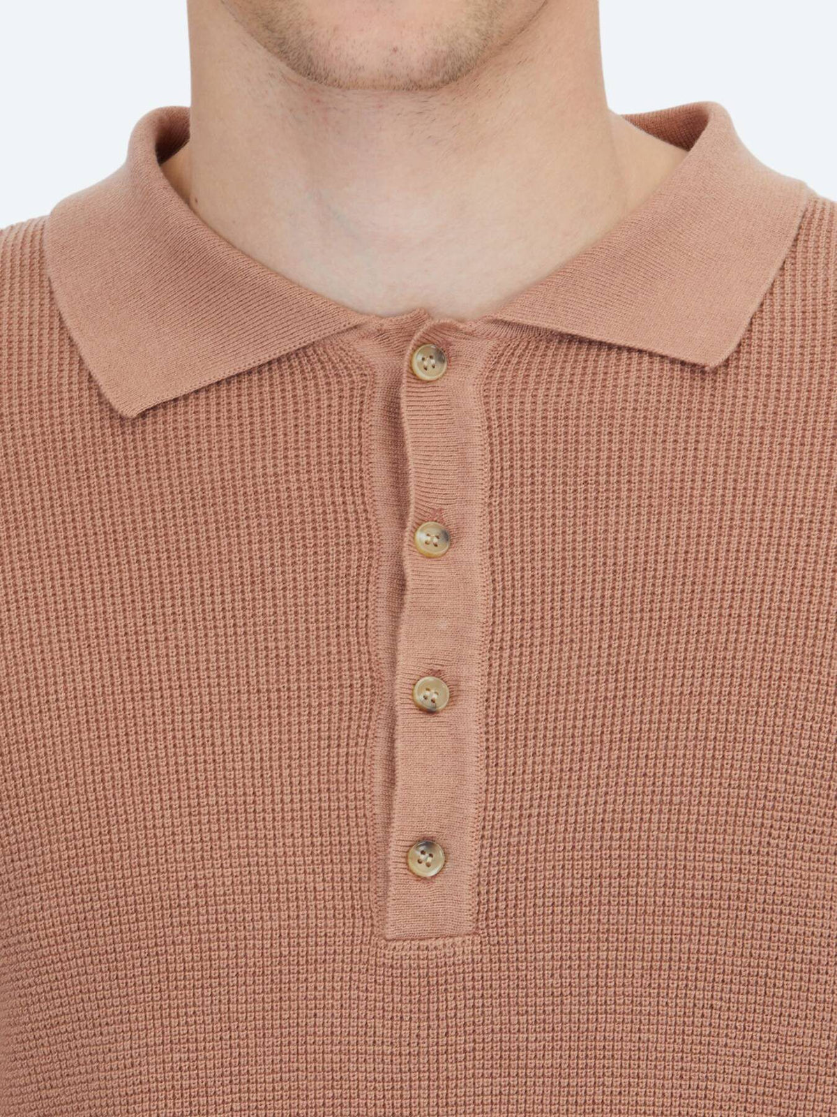 Lachs Strickpullover