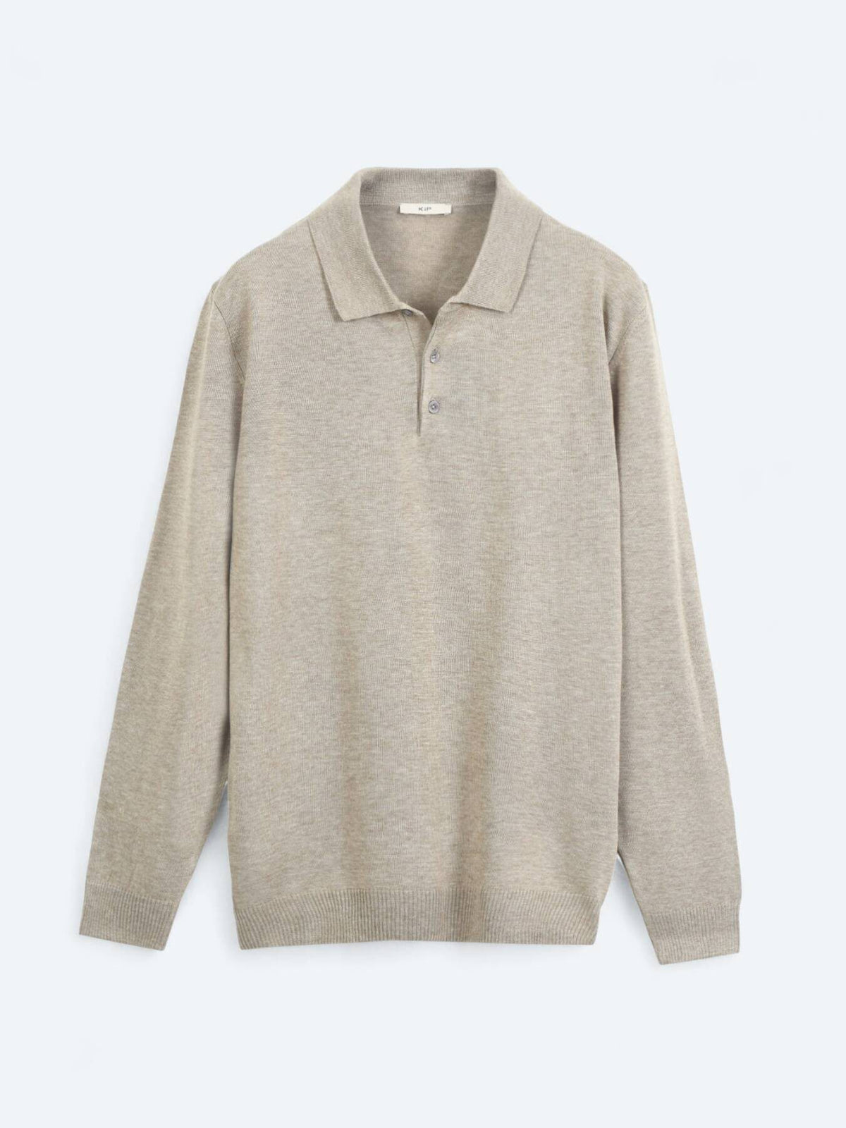 Beige Strickpullover