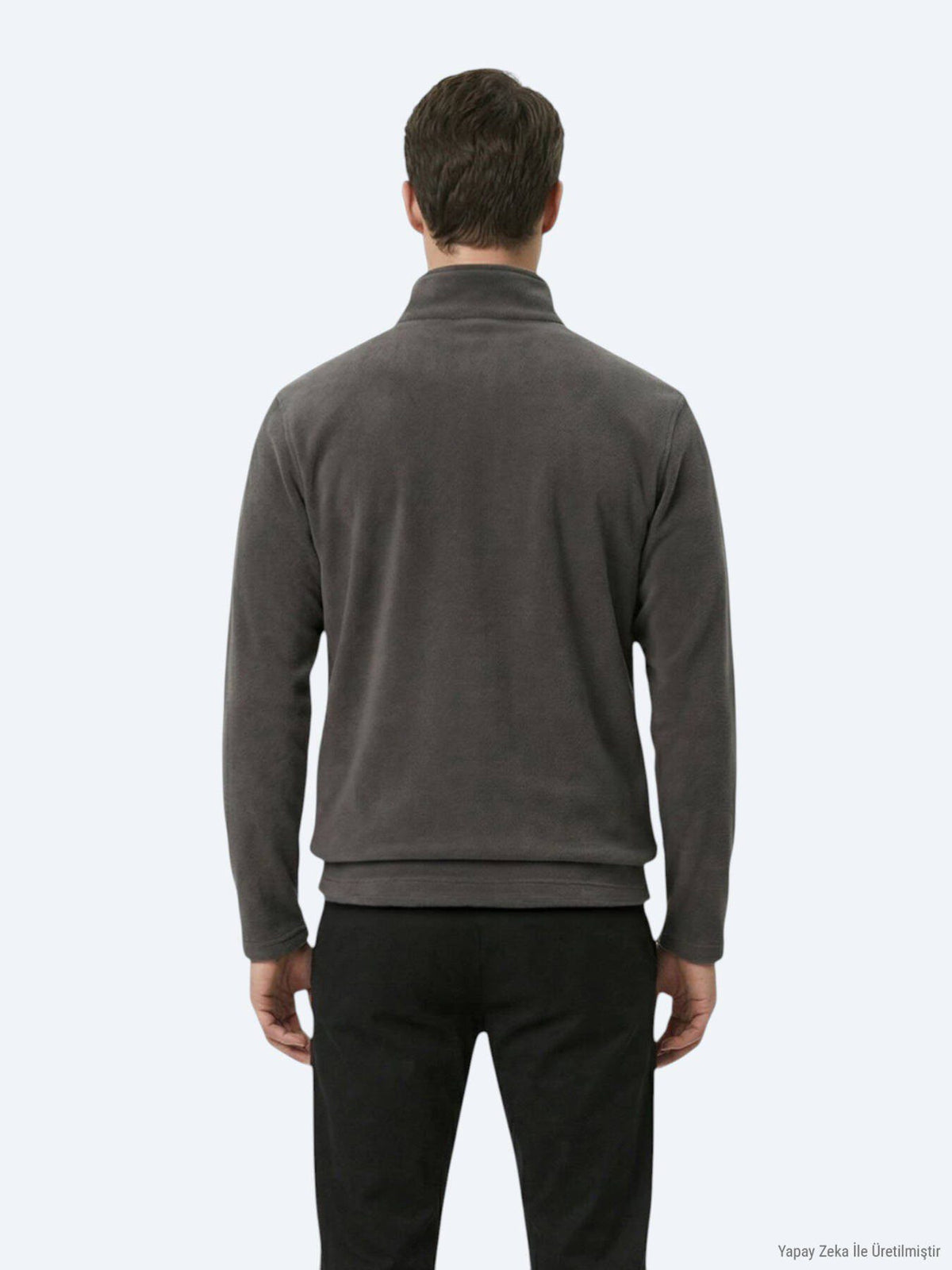 Hartkohle Rollkragen Sweatshirt