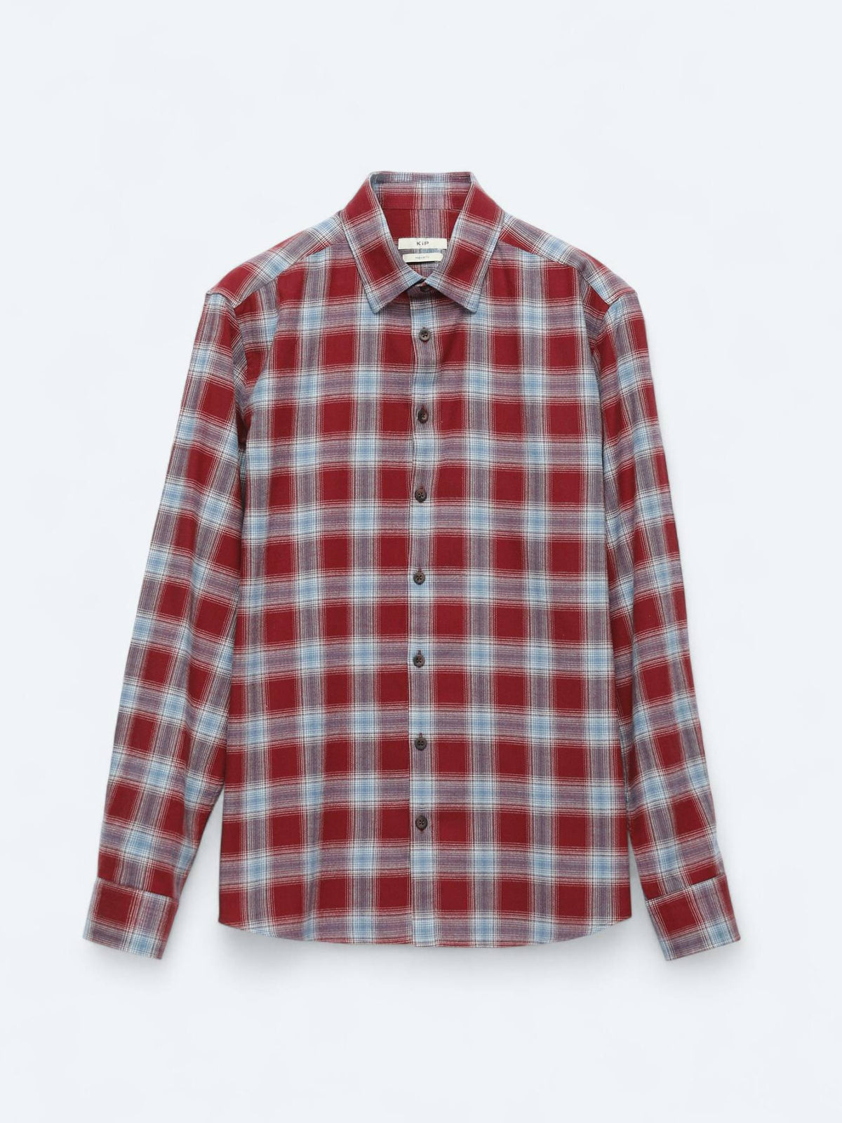 Burgunder Regular Fit Casual Hemd 100% Baumwolle