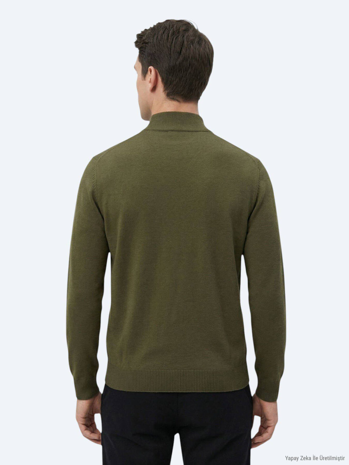 Khaki Strickpullover