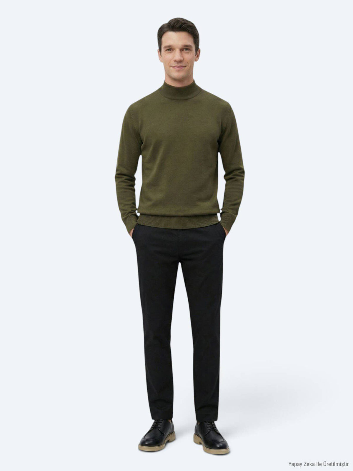Khaki Strickpullover