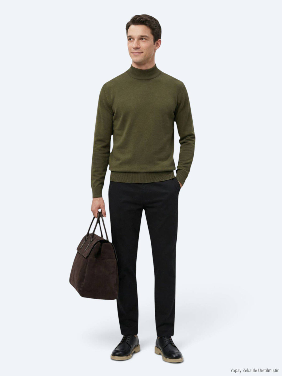 Khaki Strickpullover