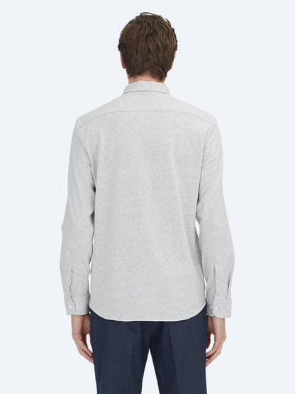 Gestreiftes Regular Fit Casual Hemd 100% Baumwolle