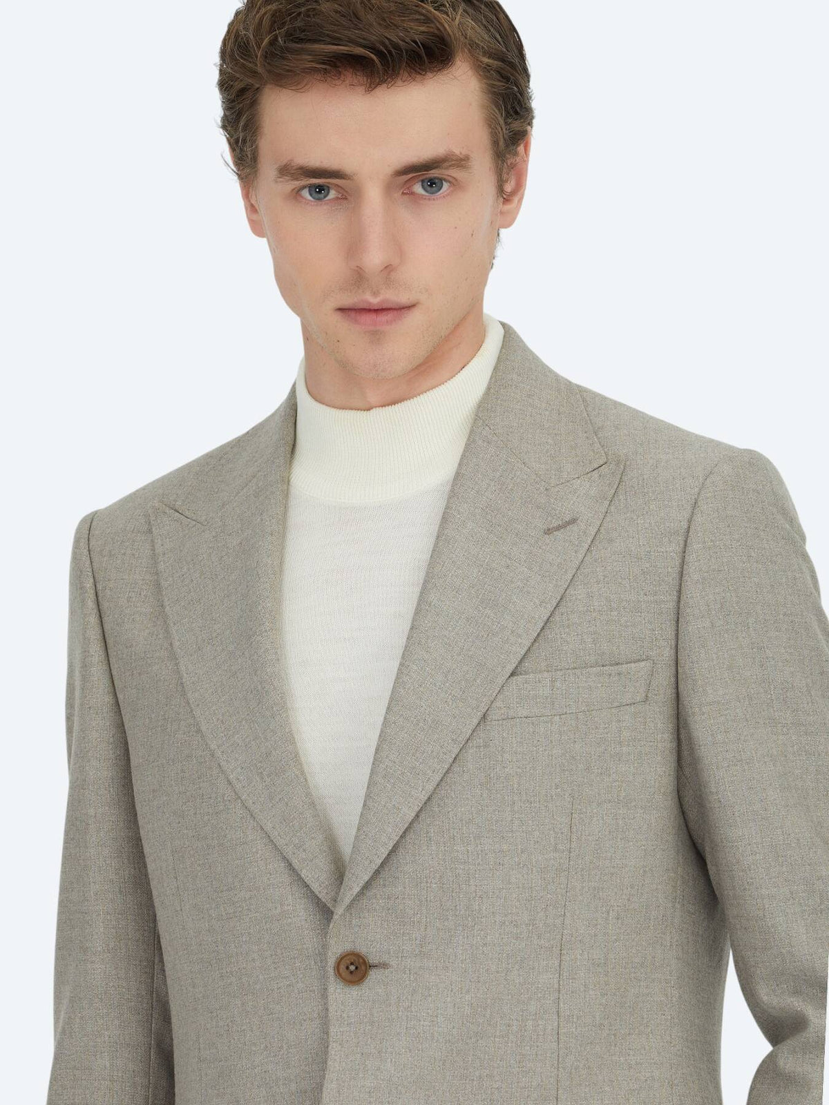 Edel Micro Modern Fit Wollanzug