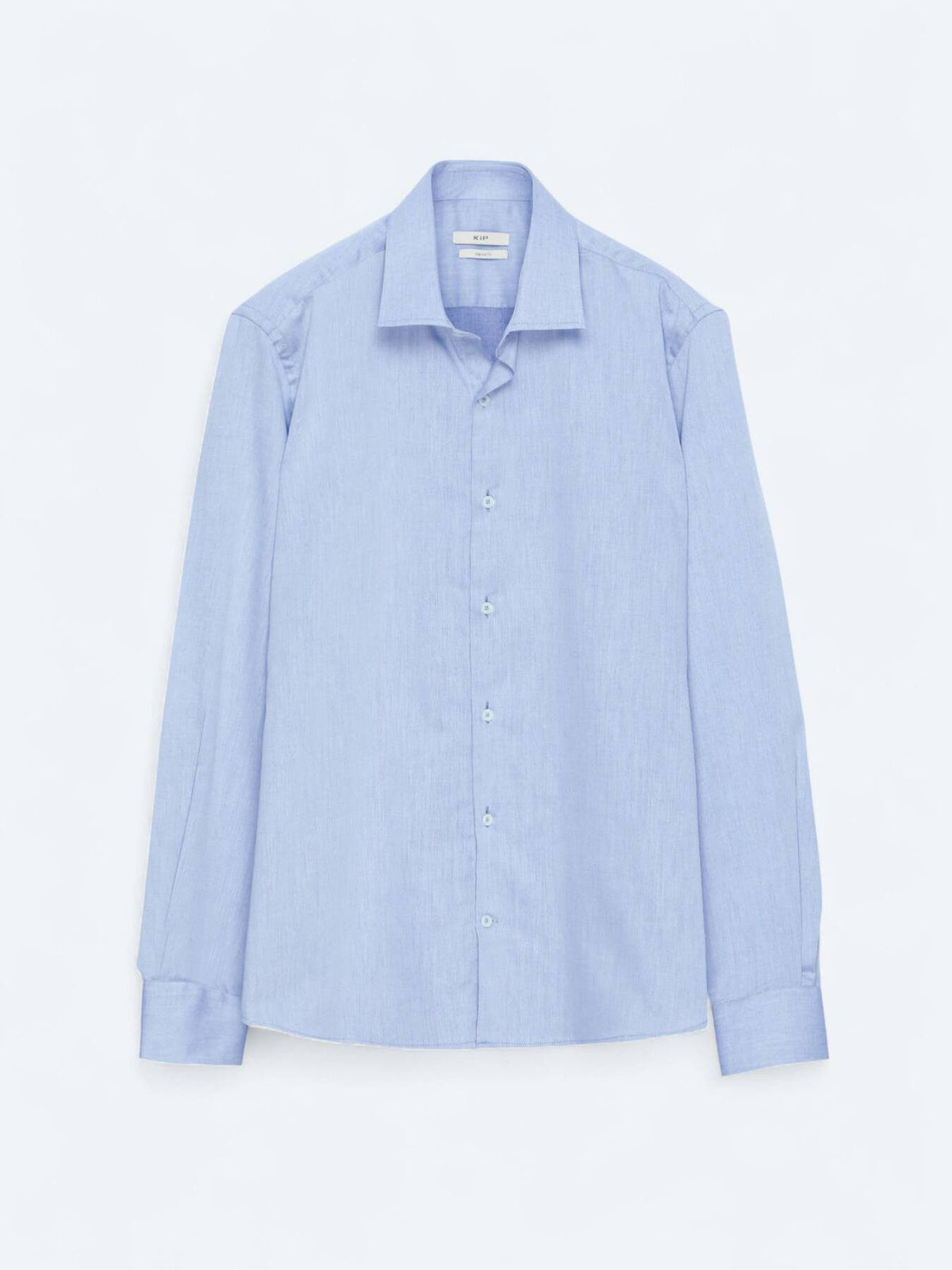 Helles Marineblau Regular Fit Baumwollhemd