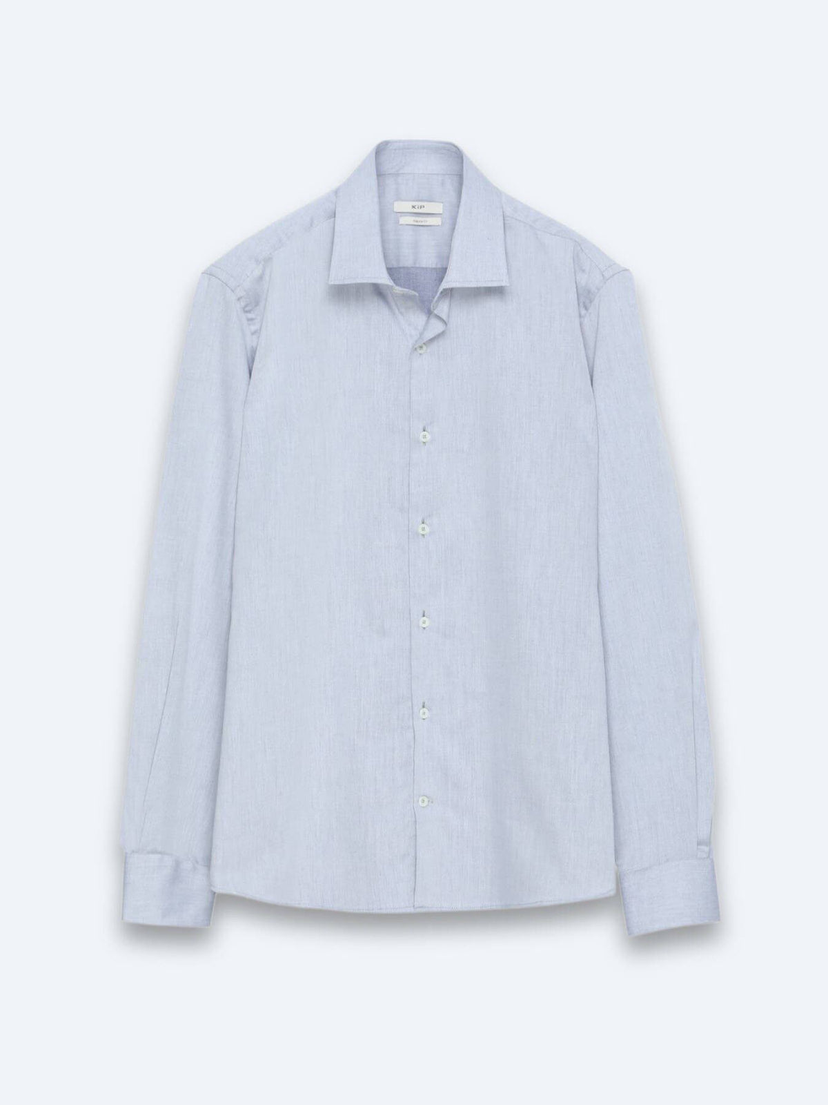 Grau Regular Fit Webklassik Baumwollhemd