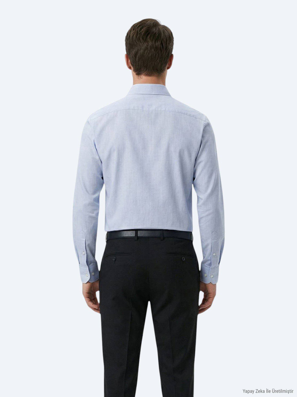 Grau Regular Fit Webklassik Baumwollhemd