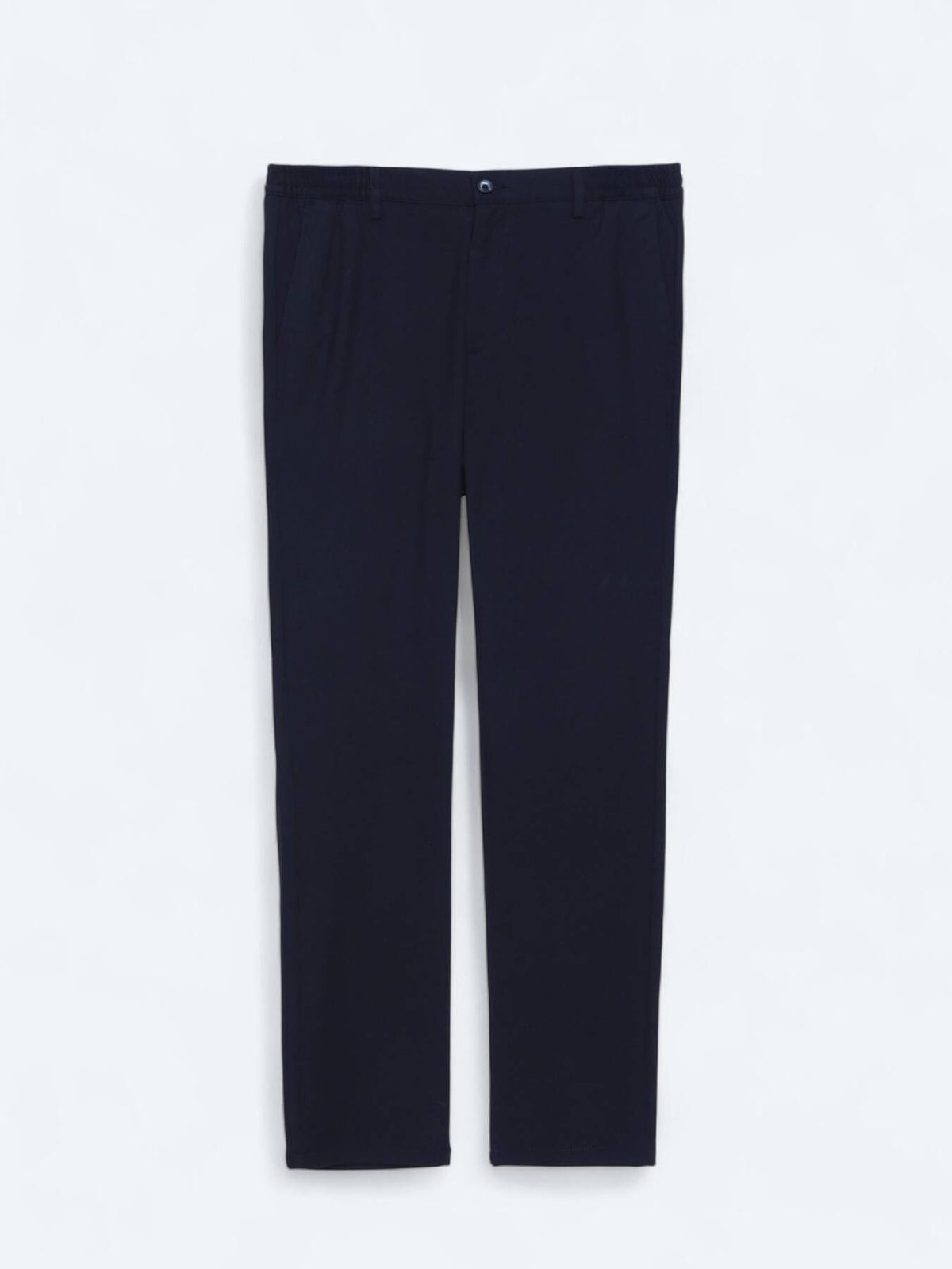 Navy Blaue Velours Jogginghose Casual