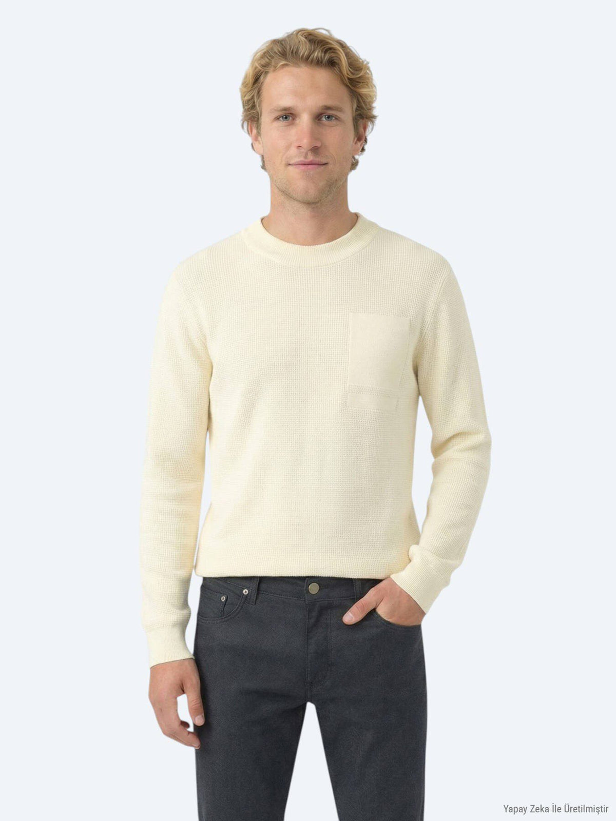 Ecru Strickpullover