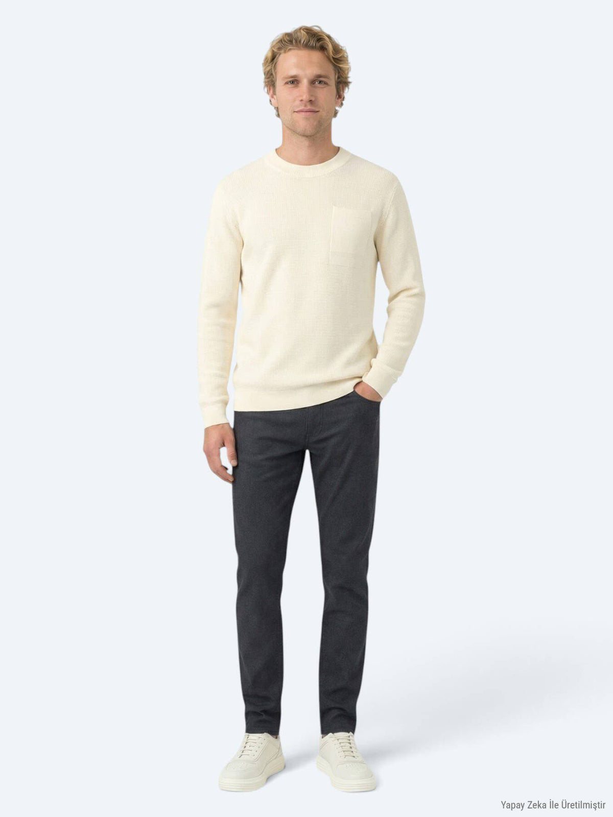 Ecru Strickpullover
