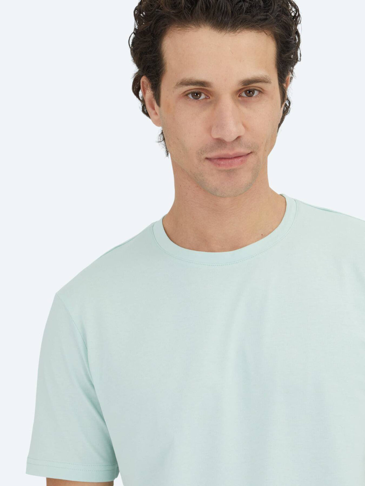 Hellgrünes Unisex T-Shirt 100% Baumwolle