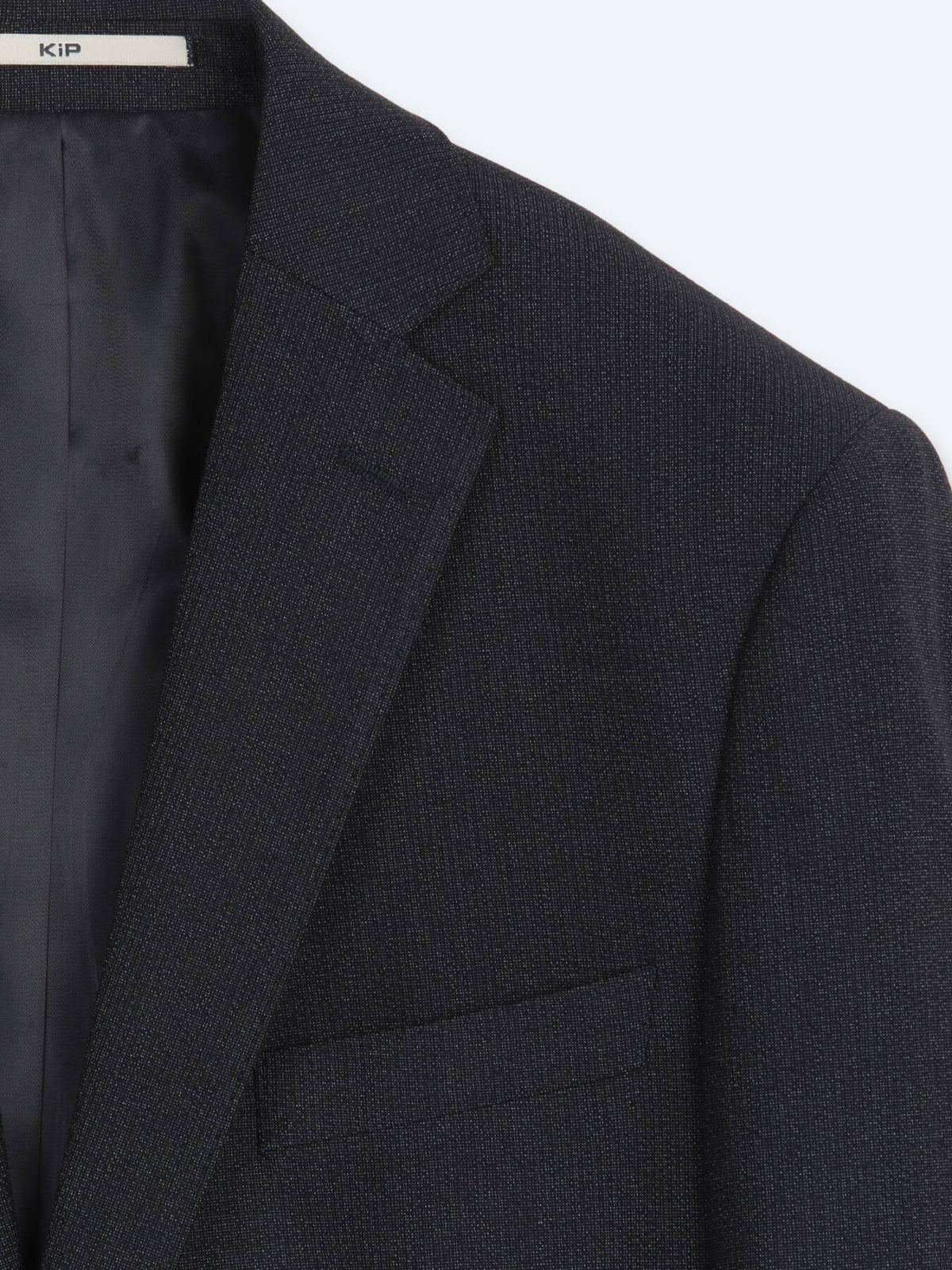 Marineblaues Micro Regular Fit Anzug