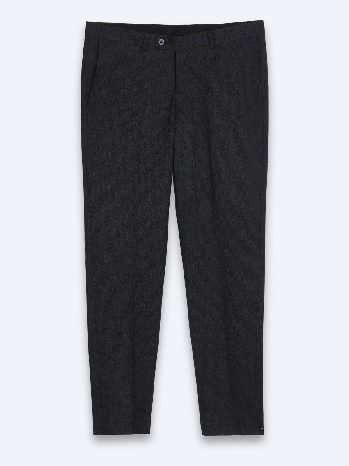 Marineblaues Micro Regular Fit Anzug
