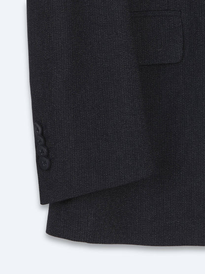 Marineblaues Micro Regular Fit Anzug