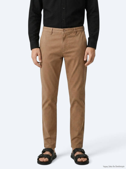 Buff Webung Regular Fit Casual Baumwollhose
