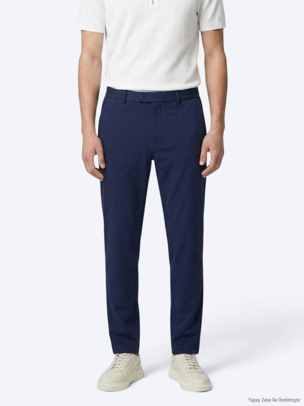 Indigo Gewebe Freizeit-Hosen