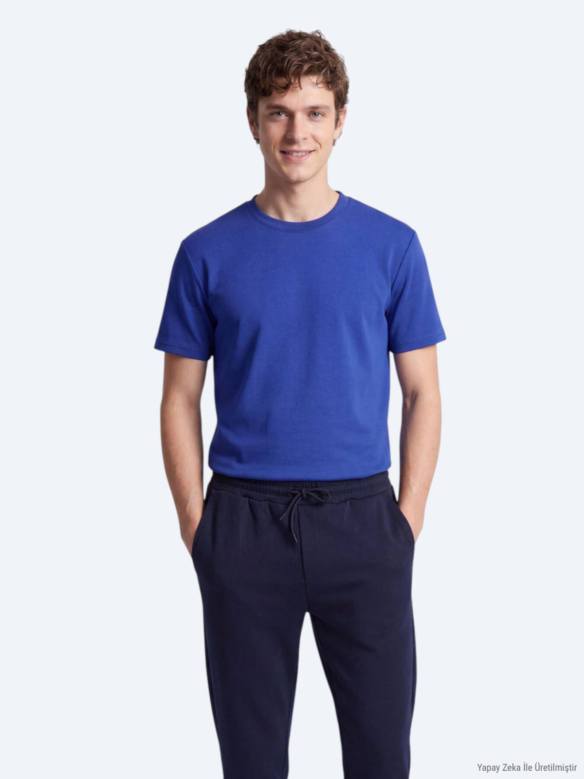 Saks Unifarben T-Shirt
