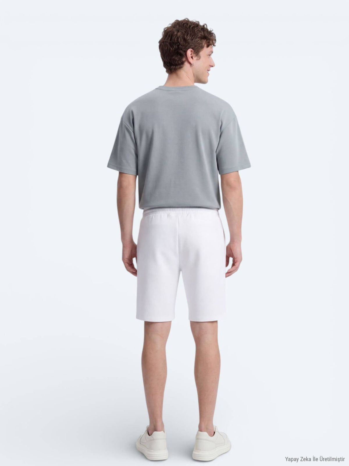 Graues Unifarben T-Shirt