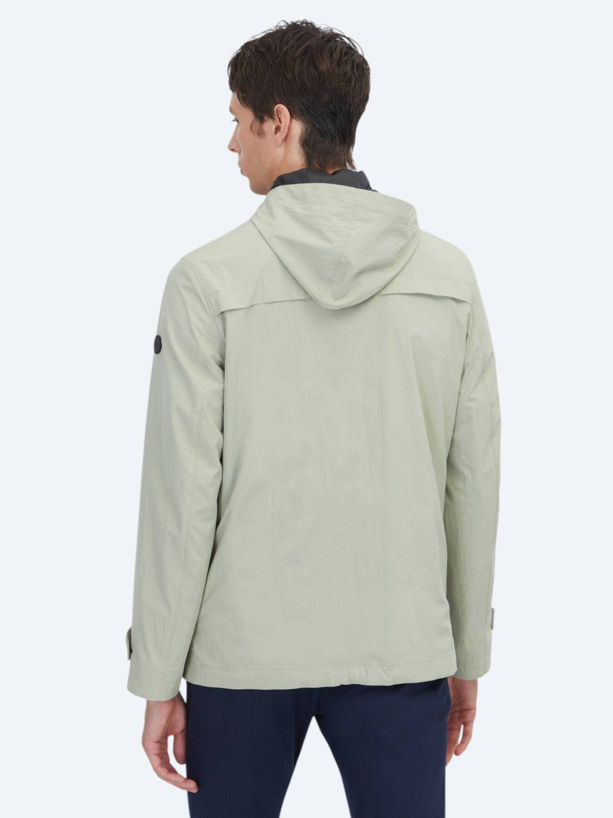 Ölgrün Regular Fit Kapuzenjacke
