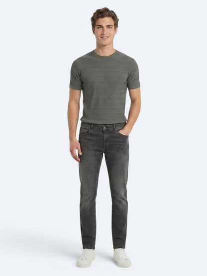 Khaki Regular Fit Jeans 100% Baumwolle