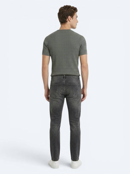 Khaki Regular Fit Jeans 100% Baumwolle